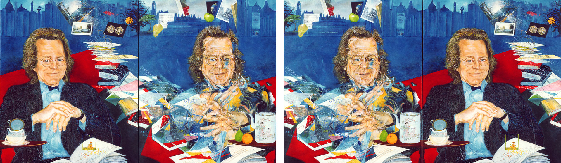 A palindrome portrait of A. C. Grayling